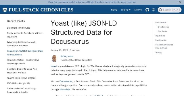 Structured Data