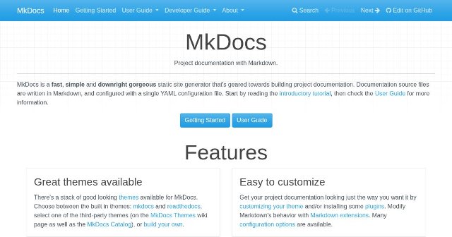 MkDocs